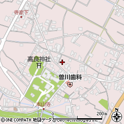 香川県三豊市豊中町本山甲1360周辺の地図