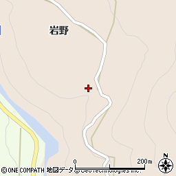 徳島県阿波市市場町日開谷周辺の地図