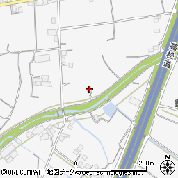 香川県三豊市豊中町上高野1412周辺の地図