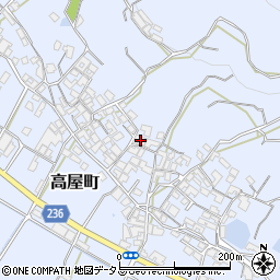 香川県観音寺市高屋町2410周辺の地図