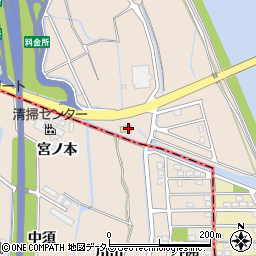 ローソン松茂スマートインター店周辺の地図