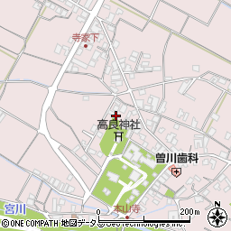 香川県三豊市豊中町本山甲1449周辺の地図