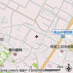 香川県三豊市豊中町本山甲1216周辺の地図