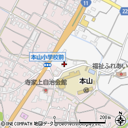 香川県三豊市豊中町上高野1862周辺の地図