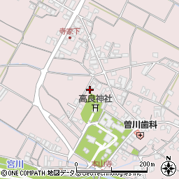 香川県三豊市豊中町本山甲1431周辺の地図