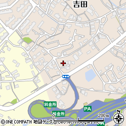 山口県山口市吉田2893-4周辺の地図
