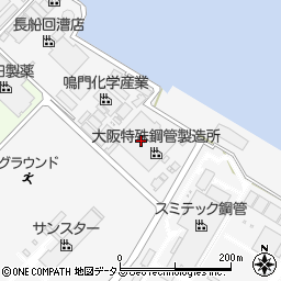 株式会社大阪特殊鋼管製造所　徳島工場周辺の地図