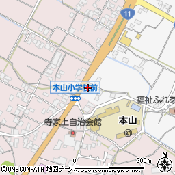 香川県三豊市豊中町上高野1864周辺の地図