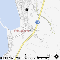 広島県呉市倉橋町釣士田7066周辺の地図