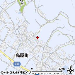 香川県観音寺市高屋町2413周辺の地図