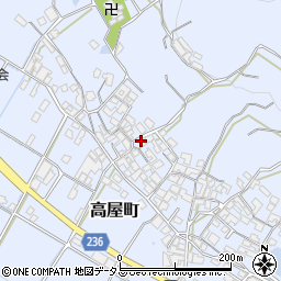 香川県観音寺市高屋町2401周辺の地図