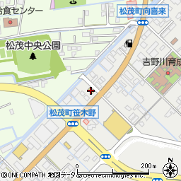 アイフルホーム　徳島松茂店周辺の地図