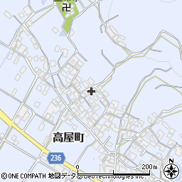 香川県観音寺市高屋町2406周辺の地図