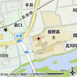 徳島県板野郡板野町川端関ノ本周辺の地図