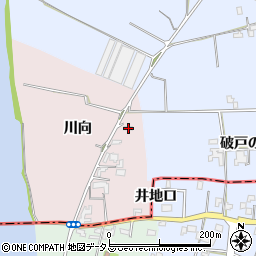 徳島県鳴門市大麻町中馬詰川向64-2周辺の地図