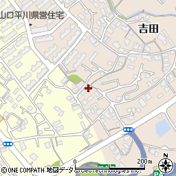 山口県山口市吉田2908-5周辺の地図
