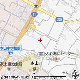 香川県三豊市豊中町上高野1845周辺の地図