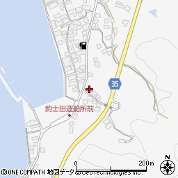 広島県呉市倉橋町釣士田7077周辺の地図