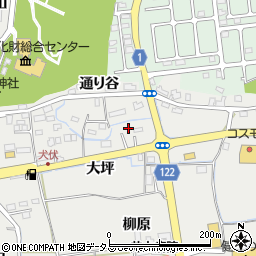 徳島県板野郡板野町犬伏大坪周辺の地図