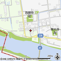 徳島県鳴門市大麻町津慈8-16周辺の地図