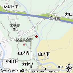 徳島県板野郡板野町松谷小山鼻13周辺の地図