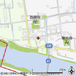 徳島県鳴門市大麻町津慈8-1周辺の地図