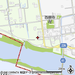 徳島県鳴門市大麻町津慈20周辺の地図