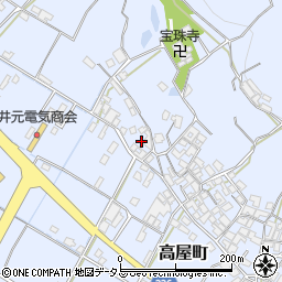 香川県観音寺市高屋町2323周辺の地図