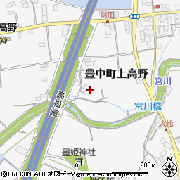 香川県三豊市豊中町上高野2726周辺の地図