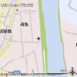 徳島県鳴門市大麻町中馬詰周辺の地図