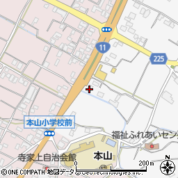 香川県三豊市豊中町上高野1877周辺の地図