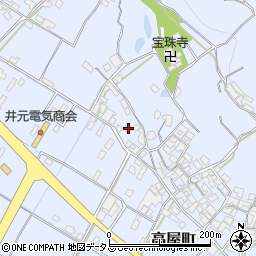 香川県観音寺市高屋町2322周辺の地図