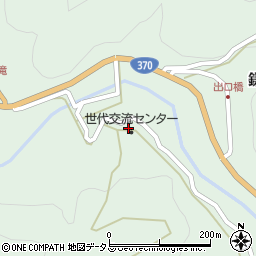 紀美野町自然体験世代交流センター周辺の地図