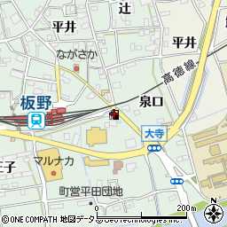 ＥＮＥＯＳ板野ＳＳ周辺の地図