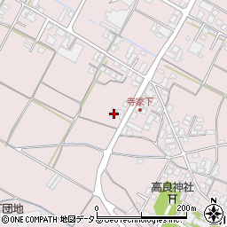 香川県三豊市豊中町本山甲1516周辺の地図
