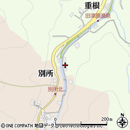 和歌山県海南市重根1721周辺の地図