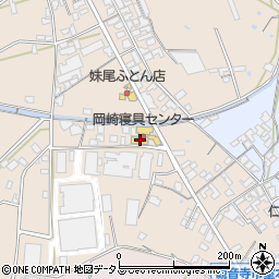 岡崎寝具センター周辺の地図