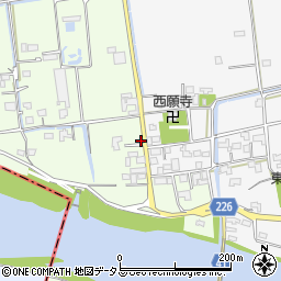 徳島県鳴門市大麻町津慈26-1周辺の地図