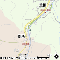 和歌山県海南市重根1722-2周辺の地図
