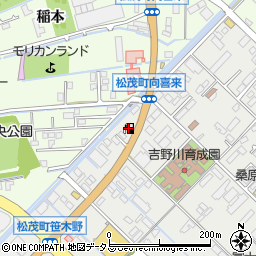 コスモ松茂ＳＳ周辺の地図