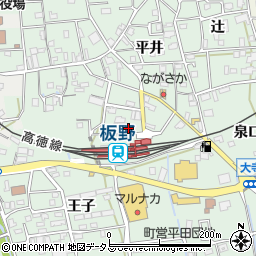 徳島県板野郡板野町大寺平田周辺の地図