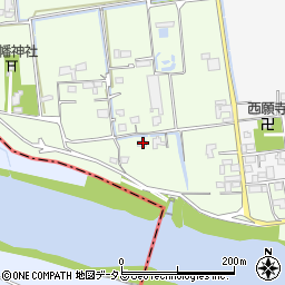 徳島県鳴門市大麻町津慈86周辺の地図