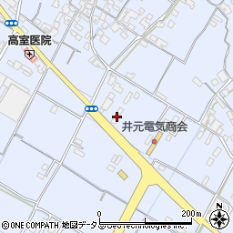 香川県観音寺市高屋町590周辺の地図
