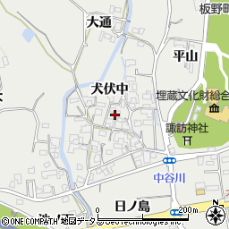徳島県板野町（板野郡）犬伏（中）周辺の地図