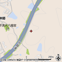 山口県山口市吉田神郷周辺の地図