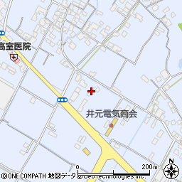 香川県観音寺市高屋町591周辺の地図