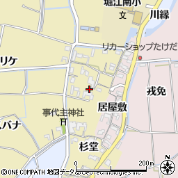 徳島県鳴門市大麻町西馬詰杉堂67周辺の地図