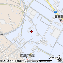 香川県観音寺市高屋町780周辺の地図
