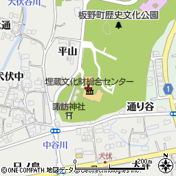 徳島県立埋蔵文化財総合センター周辺の地図