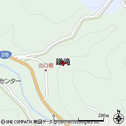 和歌山県海草郡紀美野町鎌滝周辺の地図